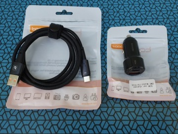 Ładowarka samochodowa Toocki Car Charger QC 50W