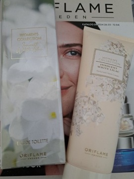 Oriflame, White Lilac, woda+krem do rąk