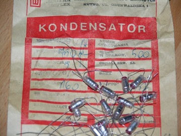 KONDENSATOR FOLIOWY KSF 020- 750p-160V -10SZT