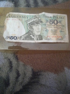 Banknot stare 50zł