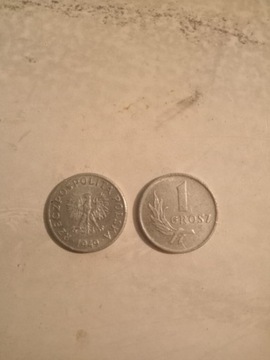 Numizmatyka 1 grosz z 1949 roku 