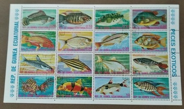 Znaczki pocztowe tematyczne - ryby