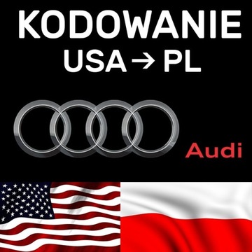 Kodowanie Konwersja z USA na PL / EU AUDI VW