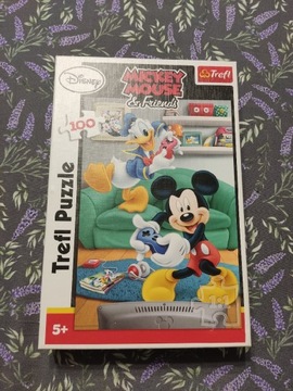 Puzzle Trefl Mickey Mouse Donald 100 elementów 