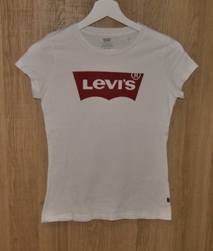 *LEVI'S* świetna dopasowana koszulka 34 XS