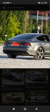 Zderzak Tylni Audi A7 s line 14-