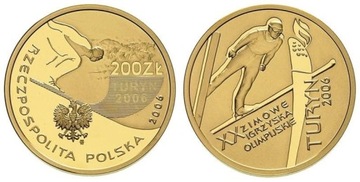 2 ZŁ IGRZYSKIE OLIMPIJSKIE TURYN W KAPSLU 2006