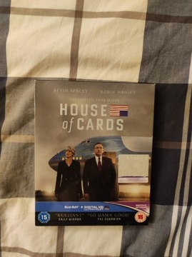 House of Cards Trzeci Sezon Bluray bez pl w folii 