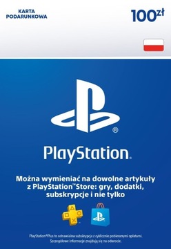 PlayStation Store 100 PLN Klucz!!!