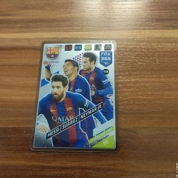 Karta trio Messi Neymar Suarez