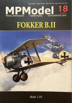 Fokker B.II MPModel