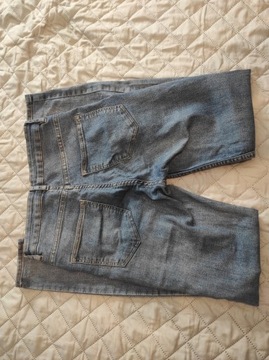 Spodnie rurki jeansy high waist H&M wysoki stan 36