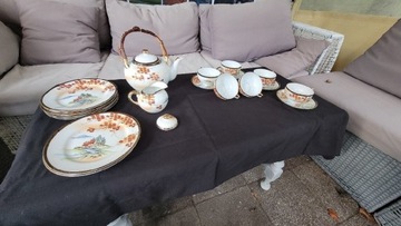 Chińska porcelana serwis kawowy niekompletne 