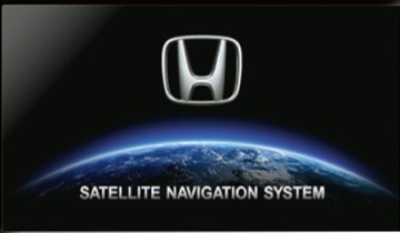 Honda Accord VII przedlift - Mapy nawigacji. 