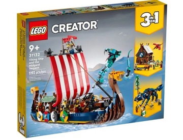LEGO Statek wikingów 31132