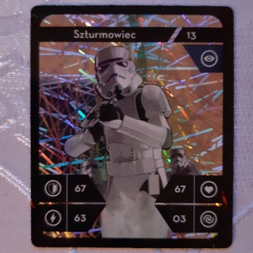 STAR WARS KAUFLAND 13 Hologram Szturmowiec