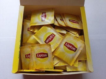 Lipton herbata ekspresowa czarna w zestwie 65 szt.