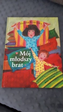 Lektura , książka " Mój młodszy brat" M. Krajewska