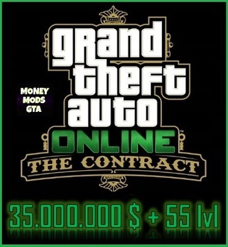 35 mln $, money, kasa + 55 lvl GTA 5 V ONLINE PC