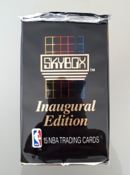 1990-91 NBA Skybox Basketball - Nowa Paczka Kart