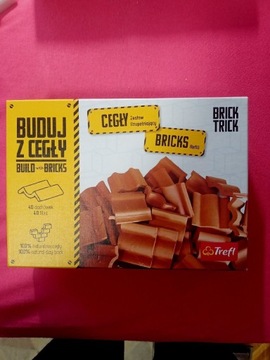 Trefl Buduj z cegły - Brick Trick Dachówki 40 el.