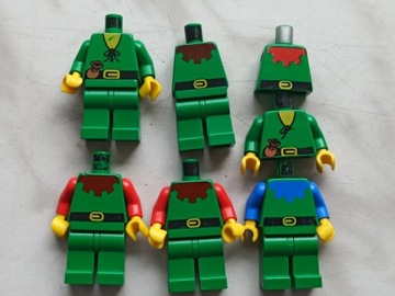 Lego castle figurki forestmen mix licytacja 