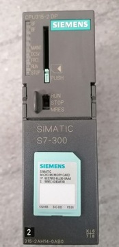 Strownik plc CPU315-2DP+karta MMC512KB