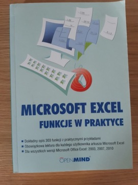 Microsoft Excel funkcje w praktyce nowa książka