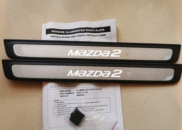 Listwy DA6DV1370 led mazda 2 dj podświetlane