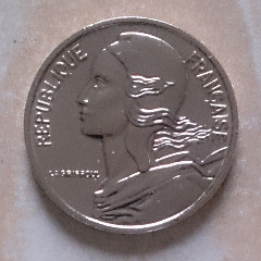 5 centimes 1981 r. Francja