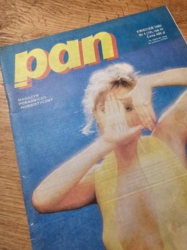 Magazyn PAN - 4 (19) kwiecień 1989-polski PLAYBOY