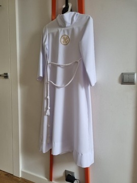 Sukienka komunijna (ALBA+halka+poncha+worek) R:128