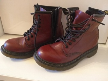 Skórzane buciki Dr. Martens rozm 32