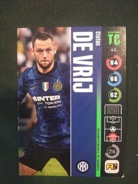 PANINI Top Class 2022 48 Stefan De Vrij