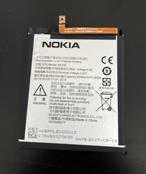 Bateria Nokia 6 TA-1021 HE335