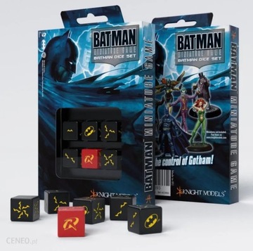 Zestaw Kości K6 Batman Miniature Game Batman 