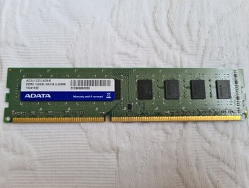Pamięć RAM Adata AD3U DDR3 1333 4GB