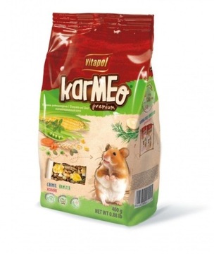 Karmeo Premium karma  dla chomika, 400g,w worku