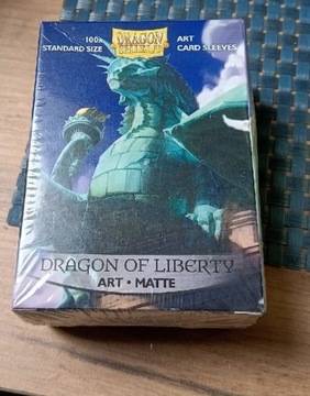 DRAGON SHIELD  MATTE ARTSLEEVES  DRAGON OF LIBERTY