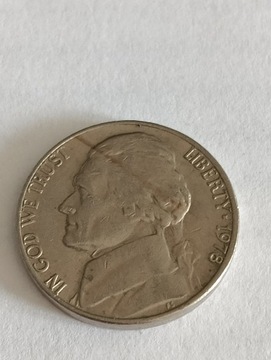 USA 5 cent 1978 rok