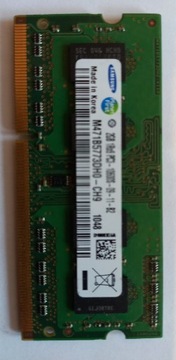 Pamięć do laptopa Samsung SO-DIMM DDR3, 2GB, 1333M