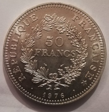 Francja 50 franków 1976 Herkules