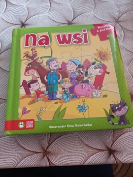 Książeczki dla dzieci z opowiadaniami i puzzlami