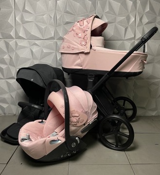 Wózek Cybex Priam 4.0 Simply Flowers Pale Pink