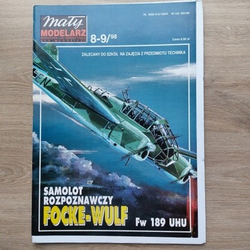 Mały Modelarz 1998/8-9 samolot Focke-Wulf
