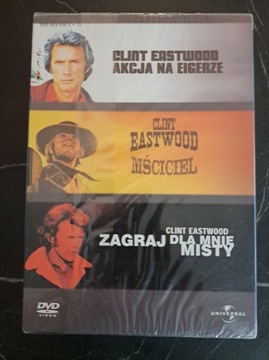 CLINT EASTWOOD - KOLEKCJA [3DVD] Napisy PL, FOLIA