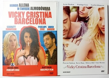 VICKY CRISTINA BARCELONA film DVD Oskar Złoty Glob