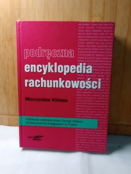 Podręczna encyklopedia rachunkowośći. M. Klimas.