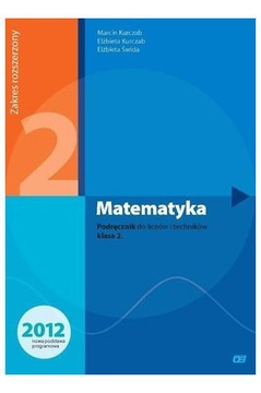 Matematyka 2 - podręcznik dp liceów i techników