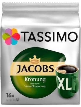 Kapsułki Tassimo Jacobs Krönung XL 16 szt, DE